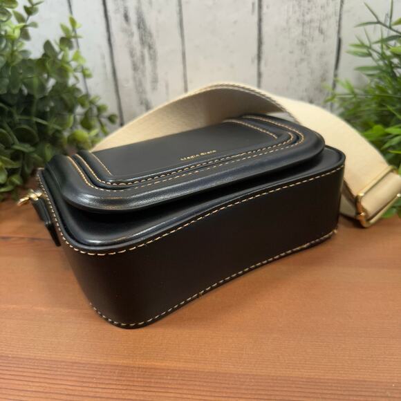 Zara Basic Mini Crossbody Bag Black Magic State - Picture 7 of 8